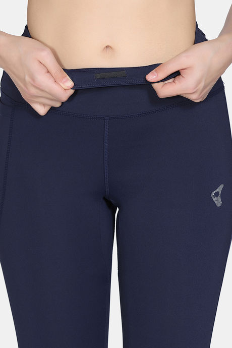 Zelocity Quick Dry Gym Leggings - Naval Academy — image 8